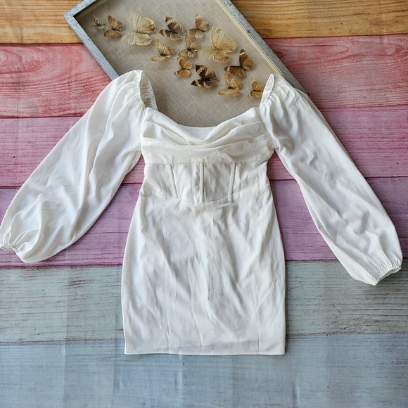 Princess Polly White Dress (FIRM PRICE) - Picture 6 of 8